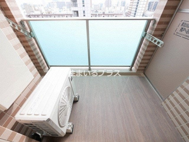 セイワパレス都島駅前のバルコニー