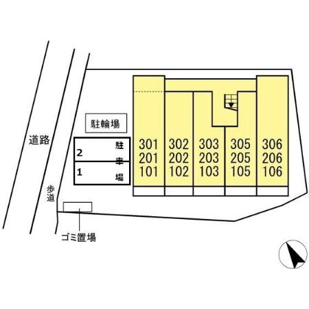 D Paina Takakuraの区画図