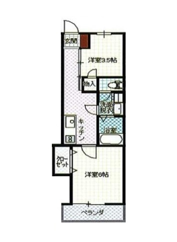 鎌ケ谷市道野辺中央５丁目のアパート