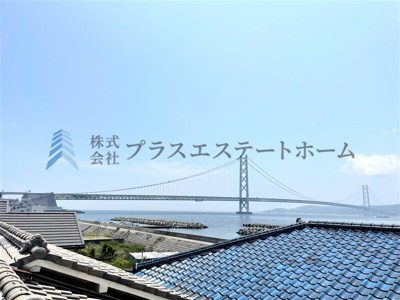 【展望】 | グラン・ドムール西舞子 | 明石海峡大橋・淡路島を望めるオーシャンビュー♪