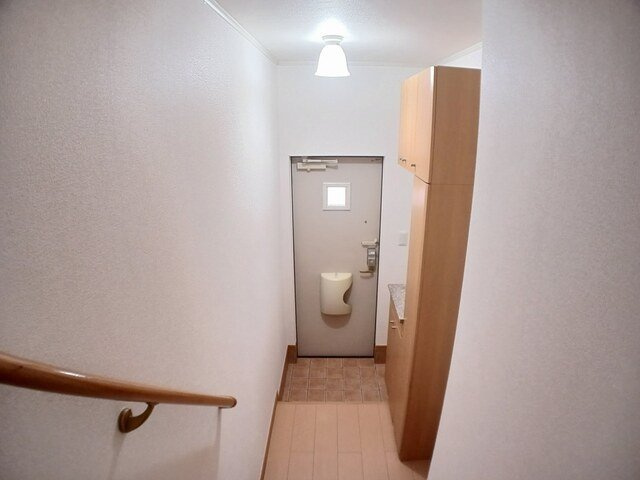 オアシスエイトⅡの玄関