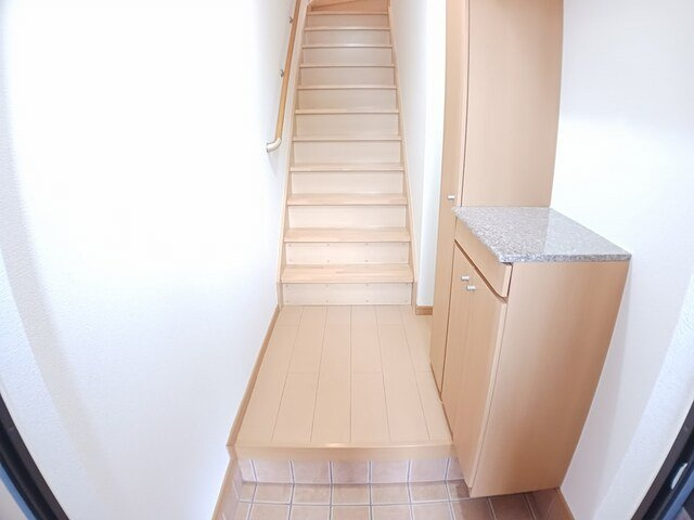 オアシスエイトⅡの玄関