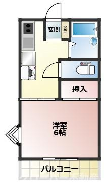 アパルトマン・オノの間取り