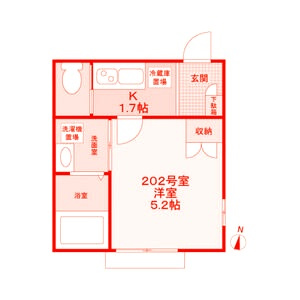 Forest Maison KAMEDAの間取り