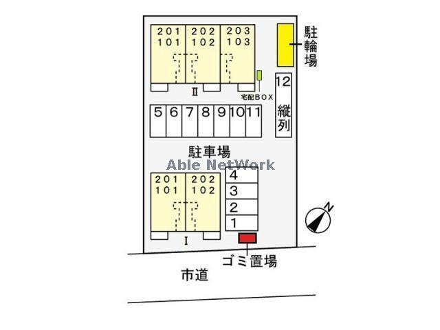 クラルテⅡの区画図|その他