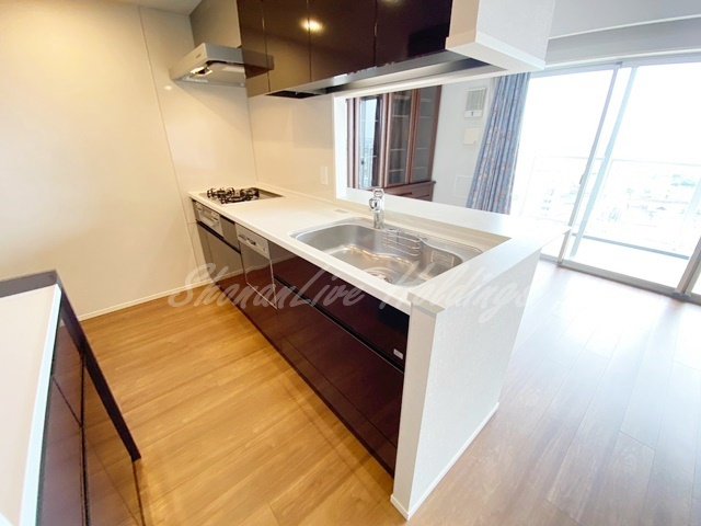 茅ヶ崎市新栄町の賃貸マンションのキッチン