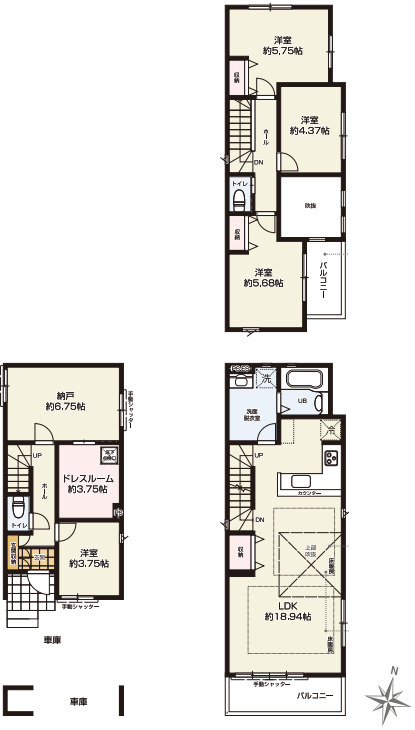 さいたま市大宮区上小町　12期　新築一戸建て　KEIAI GRACE　02