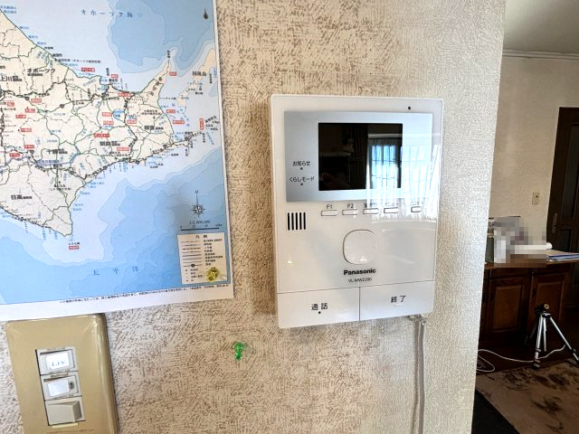 テレビ付きモニターフォンに交換済み