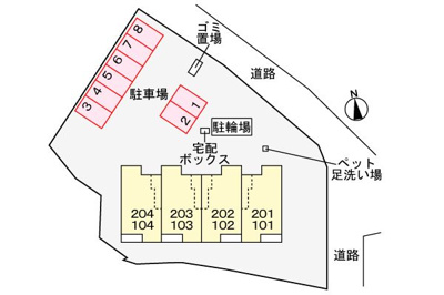 【駐車場】 | Kサルビア