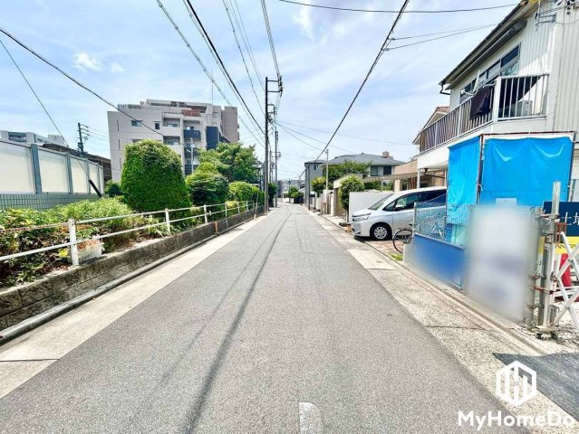千種区吹上2丁目の前面道路含む現地写真