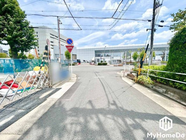 千種区吹上2丁目の前面道路含む現地写真