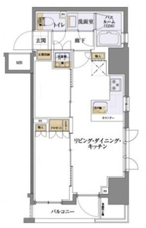 【間取り】 | ライオンズ浅草橋ミレス | 間取りです。