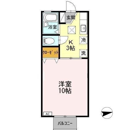 ジュネス92の間取り