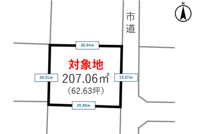 【区画図】 | 熊本市北区梶尾町