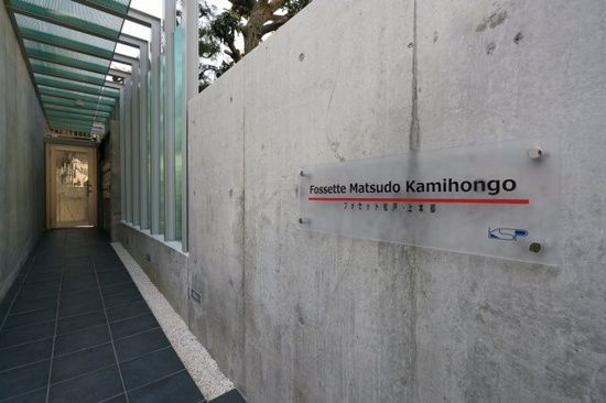 フォセット松戸・上本郷のエントランス