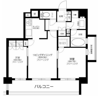 【間取り】 | レックスお花茶屋ツインレジデンスウエスト | 間取りです。