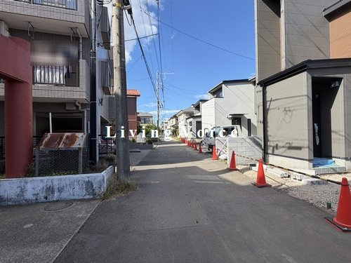【仲介手数料０円】相模原市南区相模台2丁目　新築一戸建て　全5棟の前面道路含む現地写真|相模原市南区相模台2丁目　新築一戸建て　全5棟