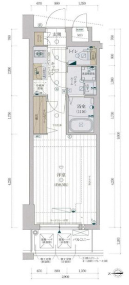 【間取り】 | レジュールアッシュ天王寺堂ヶ芝