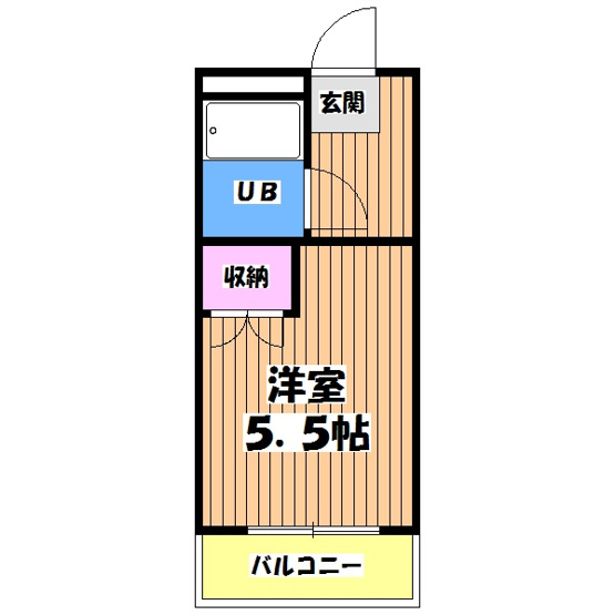 【間取り】 | サンアベニュー羽村