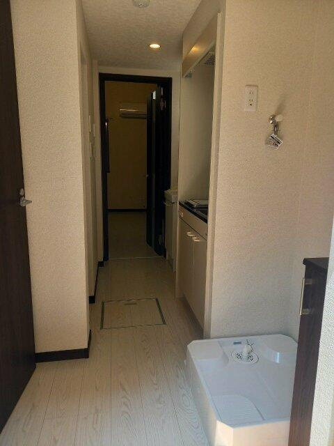 川崎市多摩区登戸のアパートの玄関