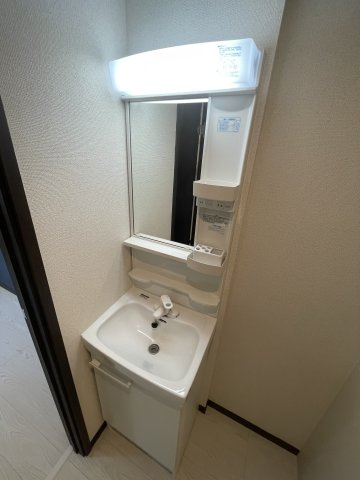 川崎市多摩区登戸のアパートの洗面所