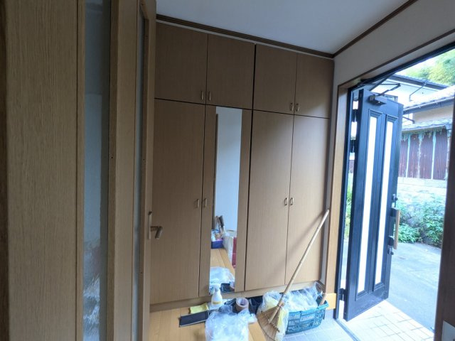 【中古物件】　常磐湯本町吹谷　一戸建ての玄関