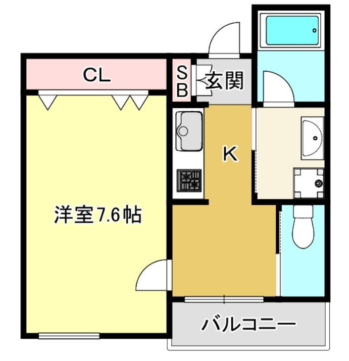 ブリジャール・リオの間取り