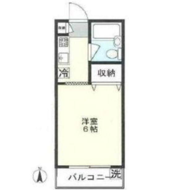 川崎市麻生区片平１丁目の一棟マンションの間取り
