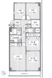 【間取り】 | ファミール浜園