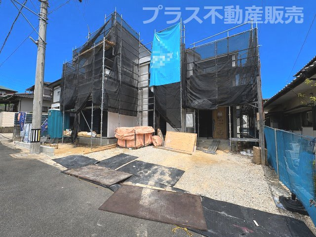 【外観】 | 福岡市南区老司5丁目6期　1号棟（全1棟）【仲介手数料無料・0円】 | 建築中の物件は、お近くのモデルハウスも一緒にご覧頂けます。