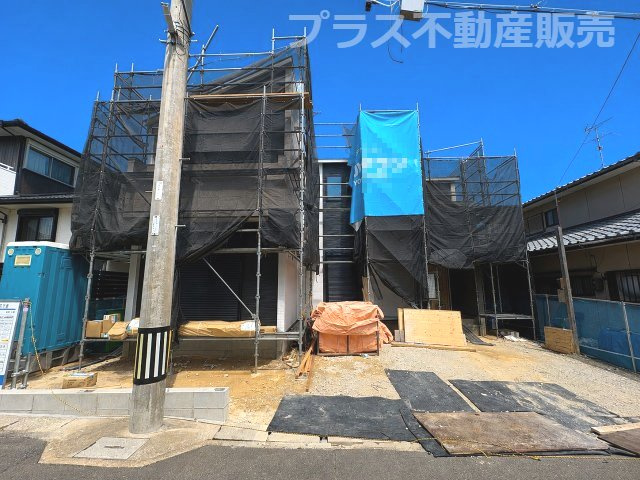 【外観】 | 福岡市南区老司5丁目6期　1号棟（全1棟）【仲介手数料無料・0円】 | 現地写真。プラス不動産販売なら、現場の全ての棟をまとめてご見学頂けます。