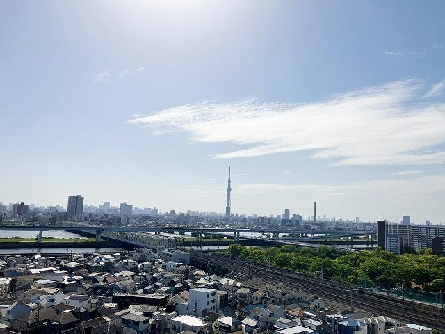 ナイスシティアリーナ新小岩の展望|外の眺めです