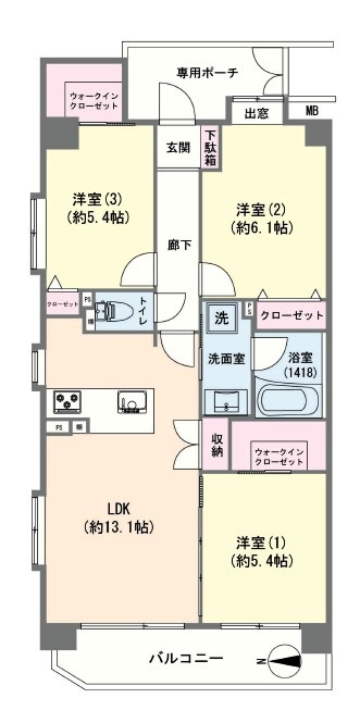 ダイアパレスエルパティオ東村山