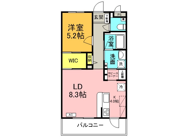 メゾンド松風の間取り