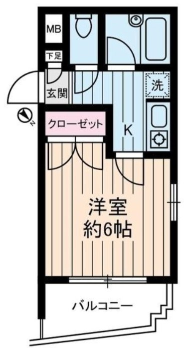 CRESCENT　MOTONESの間取り