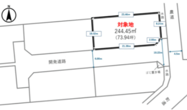 【区画図】 | 上益城郡嘉島町