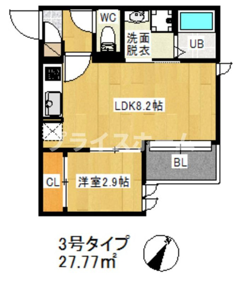 【間取り】 | REGALEST西新