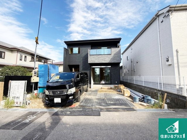 ◆藤井寺市野中　第1期　新築一戸建ての外観|周辺は落ち着いた街並みの住宅地！子育てがしやすい住環境です！まだ未完成ですが、現地でしかわからない事もございます。是非一度ご覧ください。