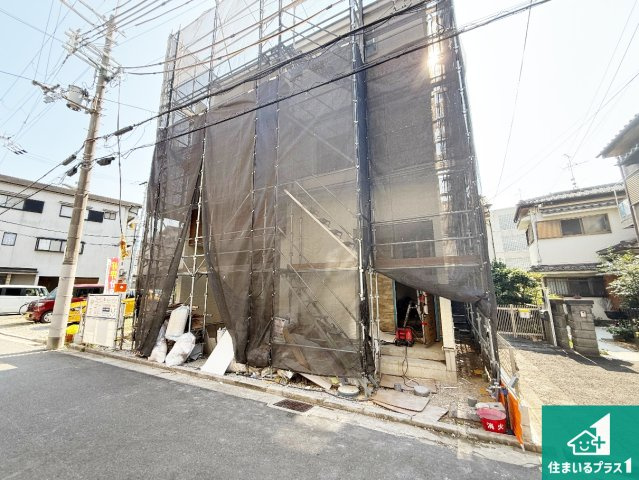藤井寺市野中　第1期　新築一戸建ての外観|現在の進捗状況です！順調に作業進行中、完成が待ち遠しいです！詳細の間取り等、お気軽にお問い合わせください！