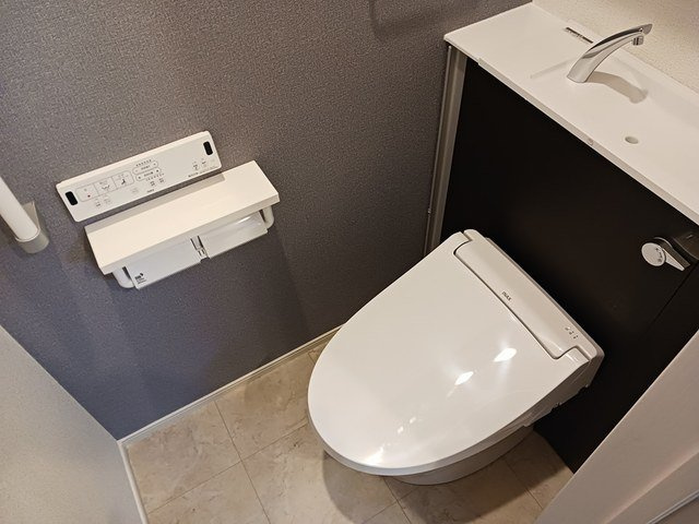 アイキューブ　上関のトイレ|落ち着いたトイレです