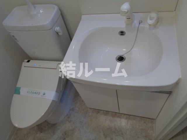 豊島区池袋３丁目の賃貸マンションの洗面所