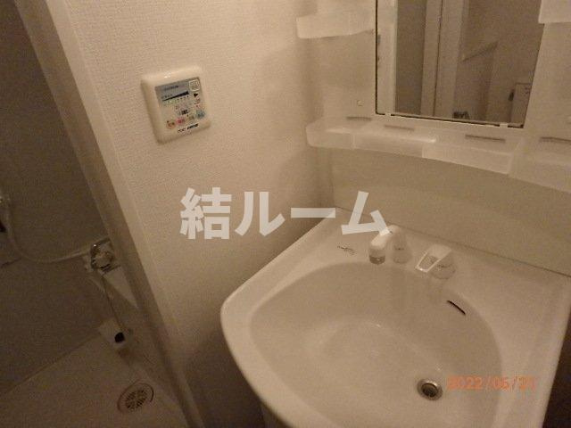板橋区大山町の賃貸マンションの独立洗面台