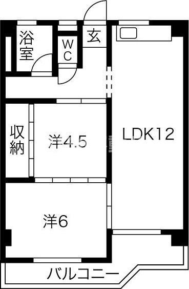 ラヴィエール笠松の間取り