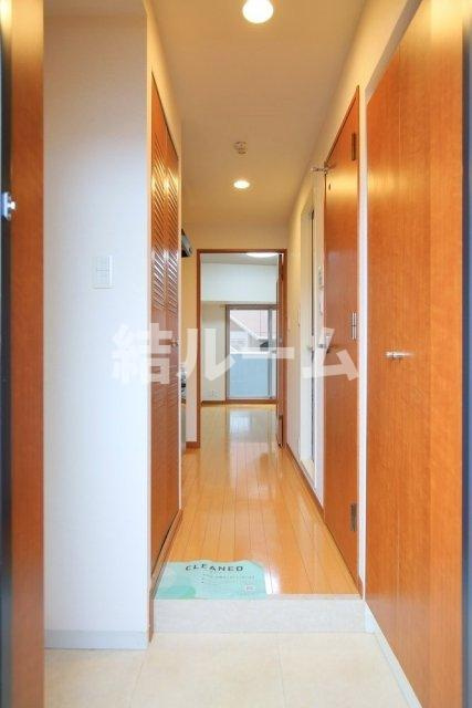 文京区白山２丁目の賃貸マンションの玄関