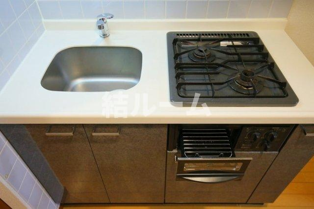 文京区白山２丁目の賃貸マンションのキッチン