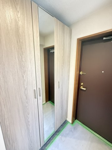 ヴィルヌーブ阿倍野阪南町の玄関
