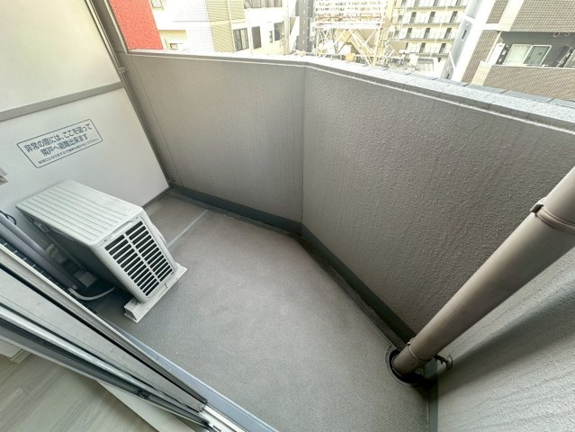 アーデン堺筋本町のバルコニー
