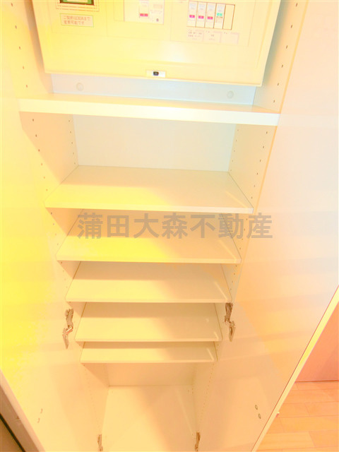 プロスペクト大森海岸の設備|シューズBOX　下駄箱　玄関