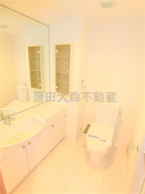 プロスペクト大森海岸のトイレ|温水暖房便座付トイレ
