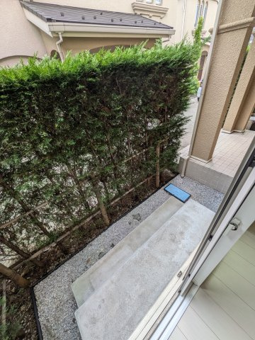 ガーデンテラスの庭
